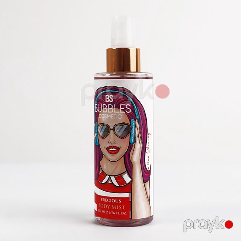 Bs Bubbles Cosmetic Xanımlar Üçün Bədən Spreyi Body Mıst Precıous 200 ML — Gözəllik və səhiyyə, Bakı (2)