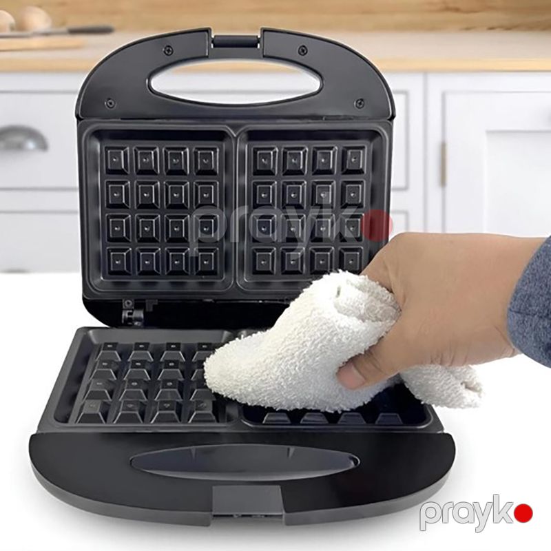 Sokany Elektrikli Çoxfunksiyalı Vafli Hazırlayan 800W Gücə Malik Waffle Maker — Toster və vaflyasıcı, Bakı (6)