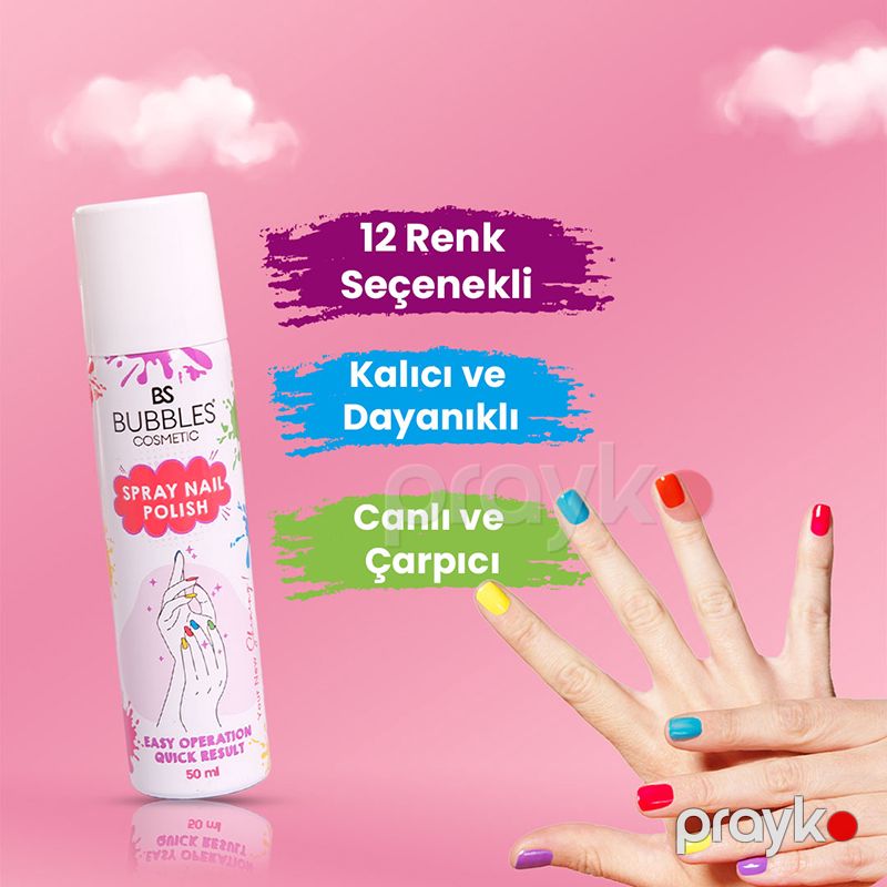 Sprey Dırnaq Boyası 50ml Neon Sarı Rengli Parıltı 11ml Shake Parlaq Sprey Oje Sprey Fosfor Dırnaq Lakı — Gözəllik və səhiyyə, Bakı (6)