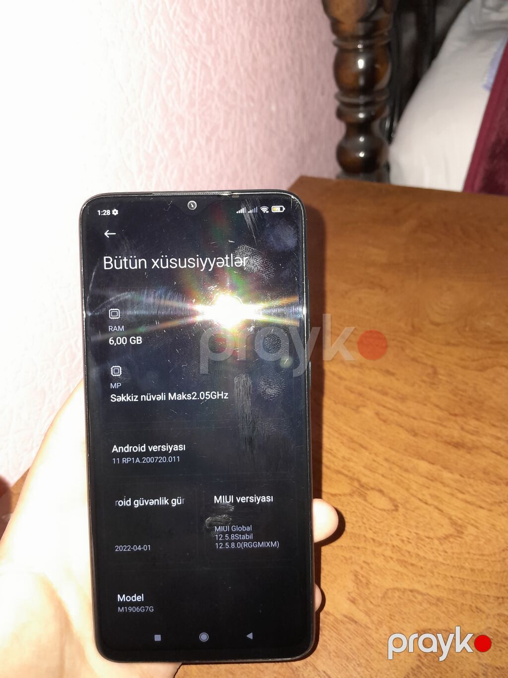 Redmi Note 8 Pro, 128 GB, rəng - Yaşıl, Barmaq izi — Xiaomi, Gəncə (3)
