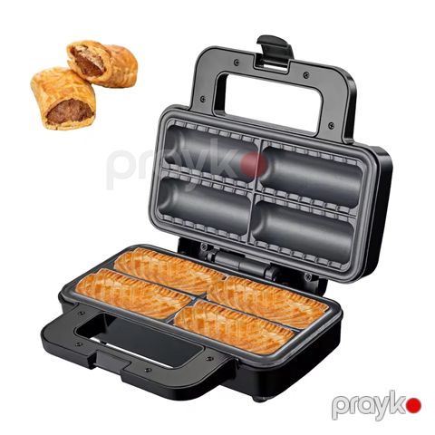 Elektrikli Hotdog Rulet Hazırlayıcı Maşın R.529 Şokolad Rulonu Bişirici Sendviç Kolbasa Rulon Maşını Vafli Hazırlayıcı Toster — Bakı