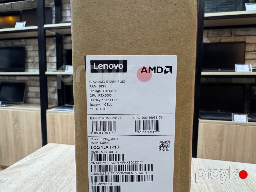 Noutbuk Lenovo LOQ 15ARP10 — Noutbuklar, Bakı (3)