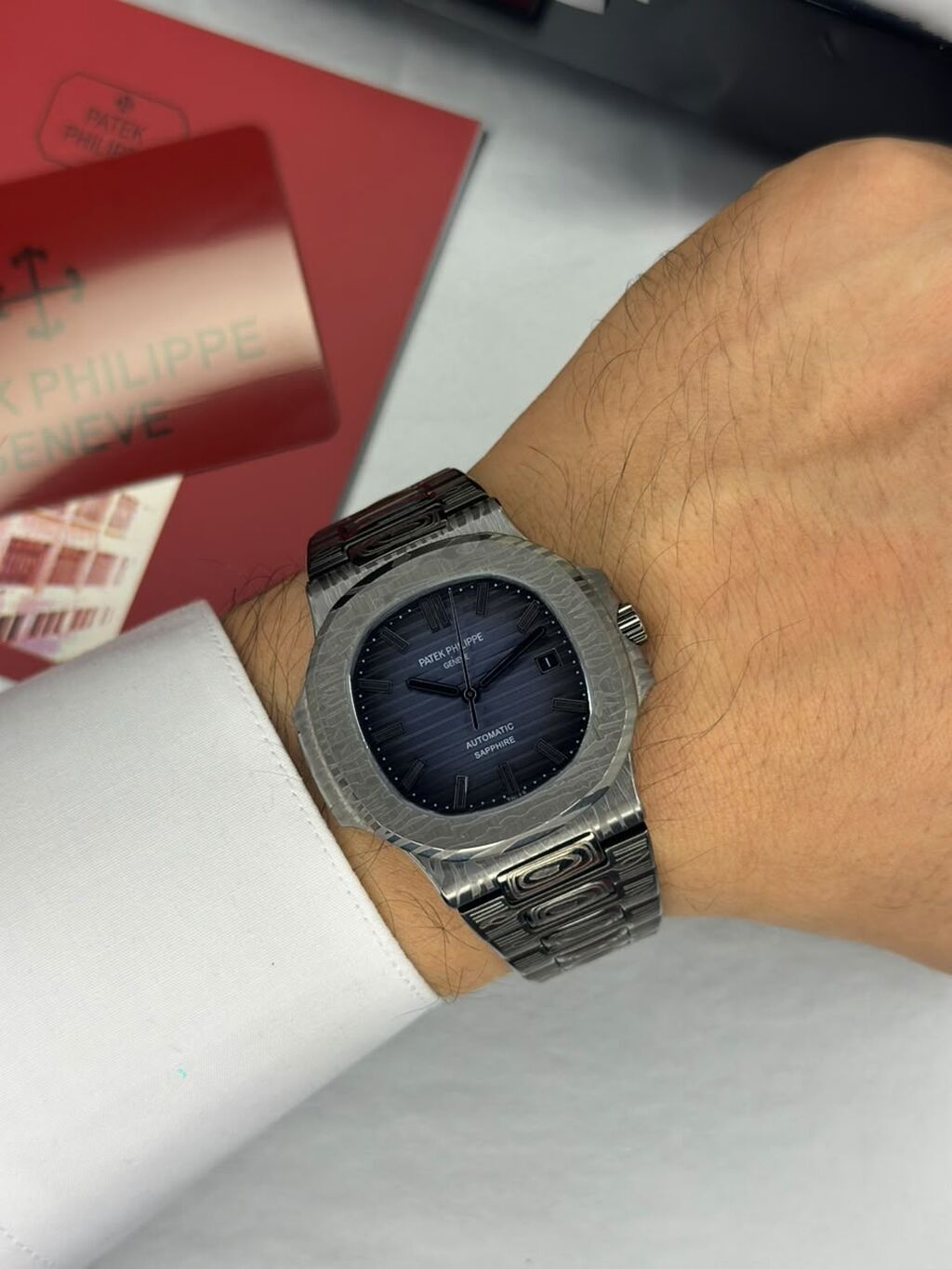 Yeni, Qol saatı, Patek Phillipe, rəng - Boz — Qol saatları, Bakı (4)