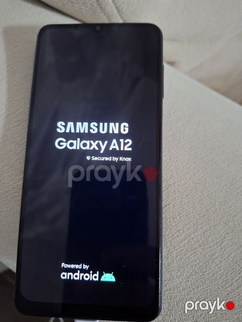 Samsung Galaxy A12, 32 GB, rəng - Qara, Barmaq izi — Bakı