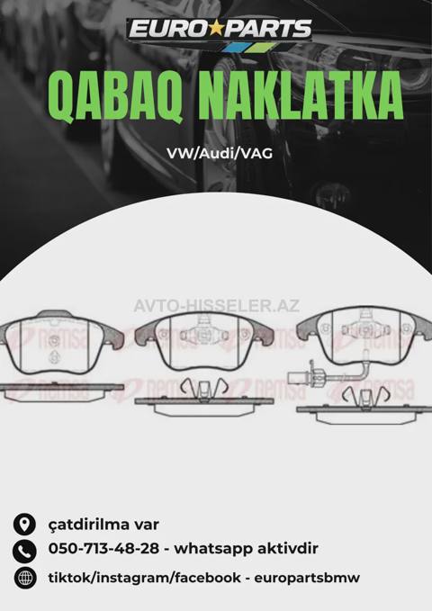 Audi üçün Remsa Qabaq Naklatka – VW/Audi/VAG — Баку