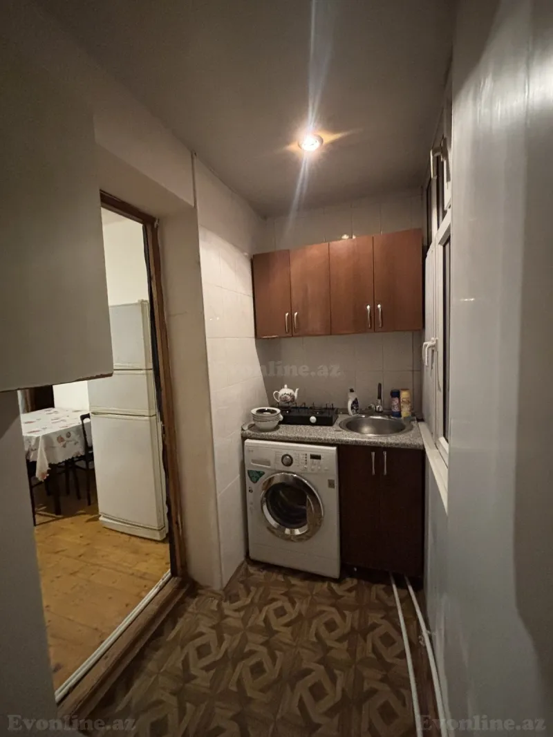 Kirayə verilir 2 otaqlı Mənzil Köhnə tikili 45 m² Bakı, Yasamal r., İnşaatçılar m — Mənzil, Bakı (8)