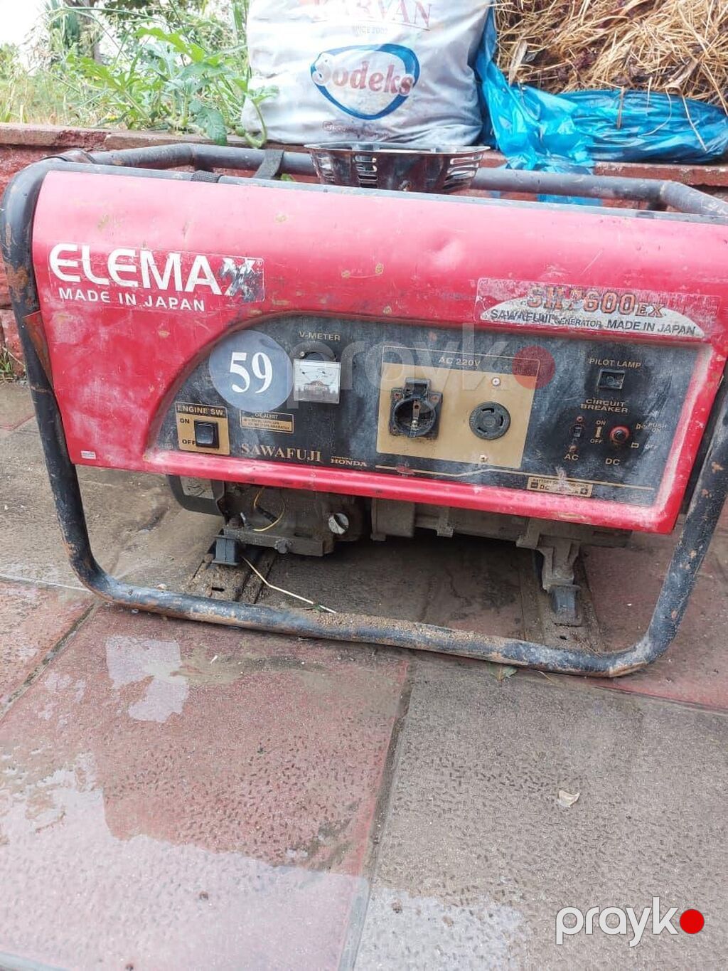 Elemax (Sawafuji Electric Co., Ltd.) benzinlə işləyən generator — Generatorlar, Bakı (5)