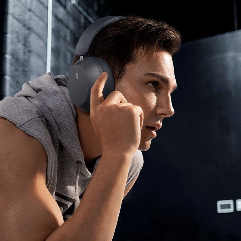 Baseus Bass 30 Max Simsiz Qulaqlıq Wireless Headphones Twilight Grey — Telefonlar və qadjetlər, Bakı (3)