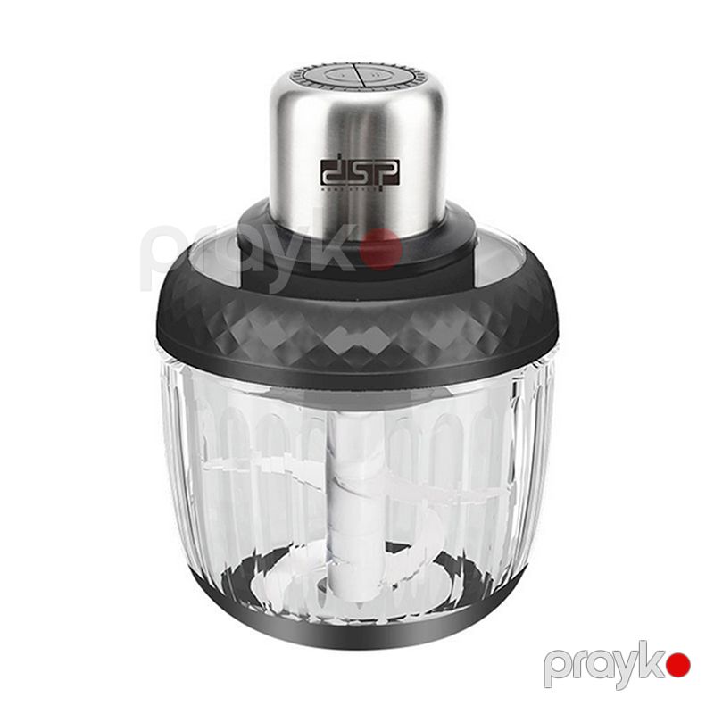 DSP 2-si 1 Arada Peşəkar Mətbəx Doğrayıcısı 300W Gücə Məxsus Polad Qida Doğrayıcısı S Formalı Polad Doğrayıcı Dəsti — Blenderlər, xırdalayanlar və mikserlər, Bakı (2)