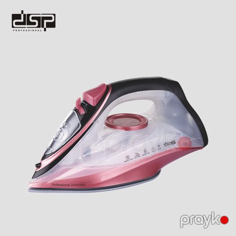 Peşəkar DSP Buxarlı Ütü Özünü Təmizləmə Funksiyası İlə 2200W Gücündə Seramik Buxar Ütüsü Termostat Nəzarəti 220-240V — Bakı