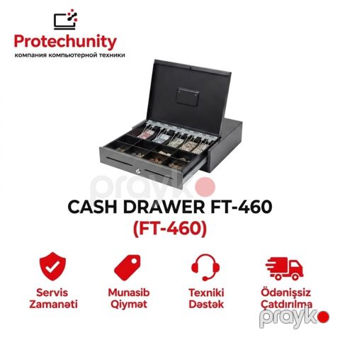 Kassa qutusu Cash Drawer FT-460 Flip Top (FT-460) — Bakı