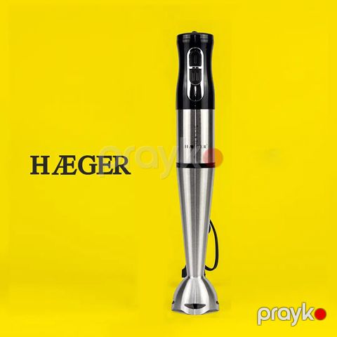 Çoxfunksiyalı Heager Əl Blenderi 700W Gücə Məxsus Paslanmaz Polad Mətbəx Blenderi 2 Sürət Ayarlı Kokteyl Blenderi — Bakı