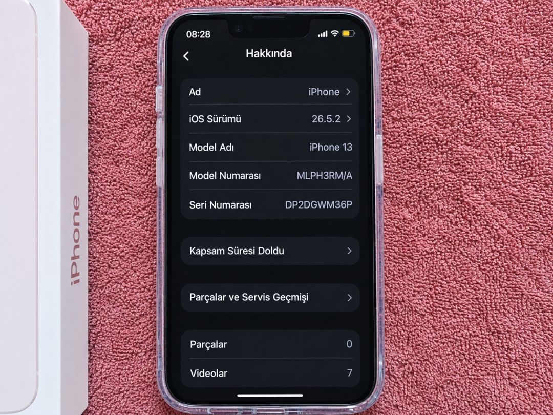 Apple iPhone 13 Pink 128GB/4GB — Smartfonlar, Bakı (2)