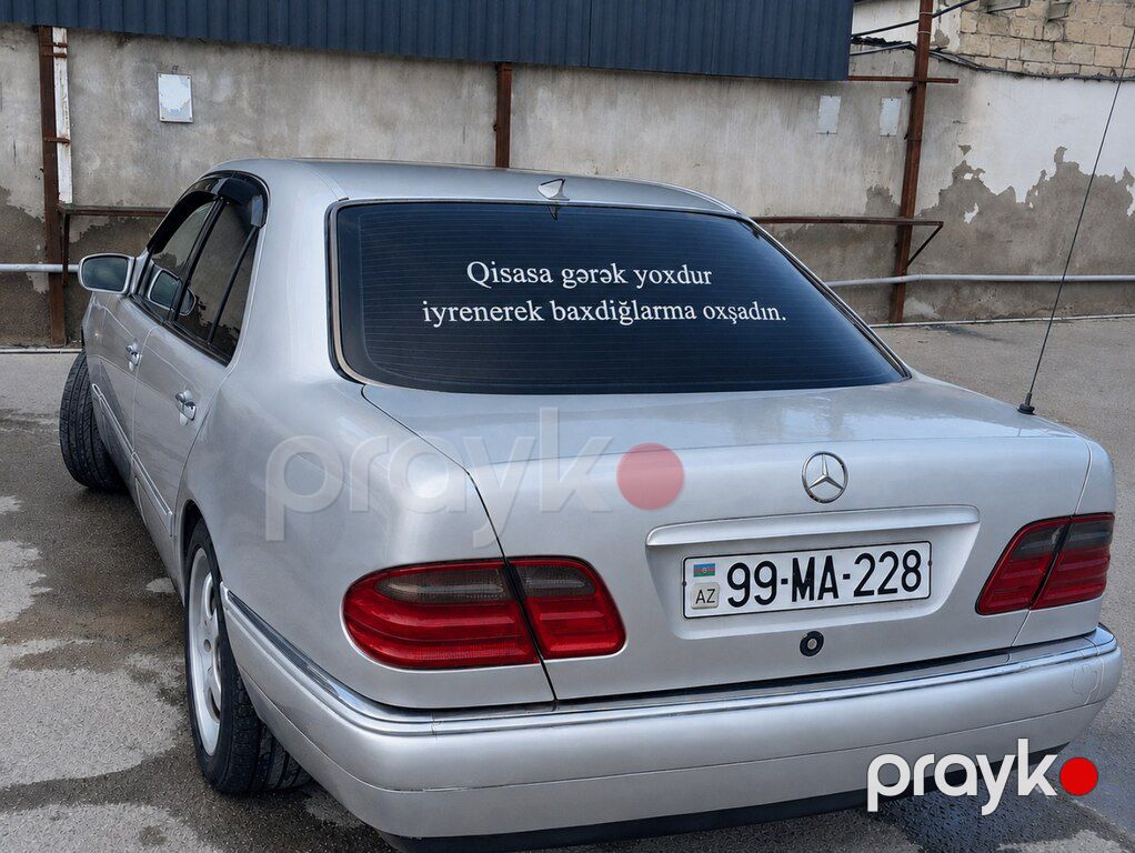 Mercedes E 280, 2.8 L, 1996 il, 465 745 km 99-MA-228 — Avtomobillər, Kürdəmir (4)