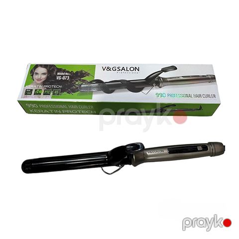V&GSalon VG-073 Elektrikli Saç Buruq Fen Maşa — Bakı