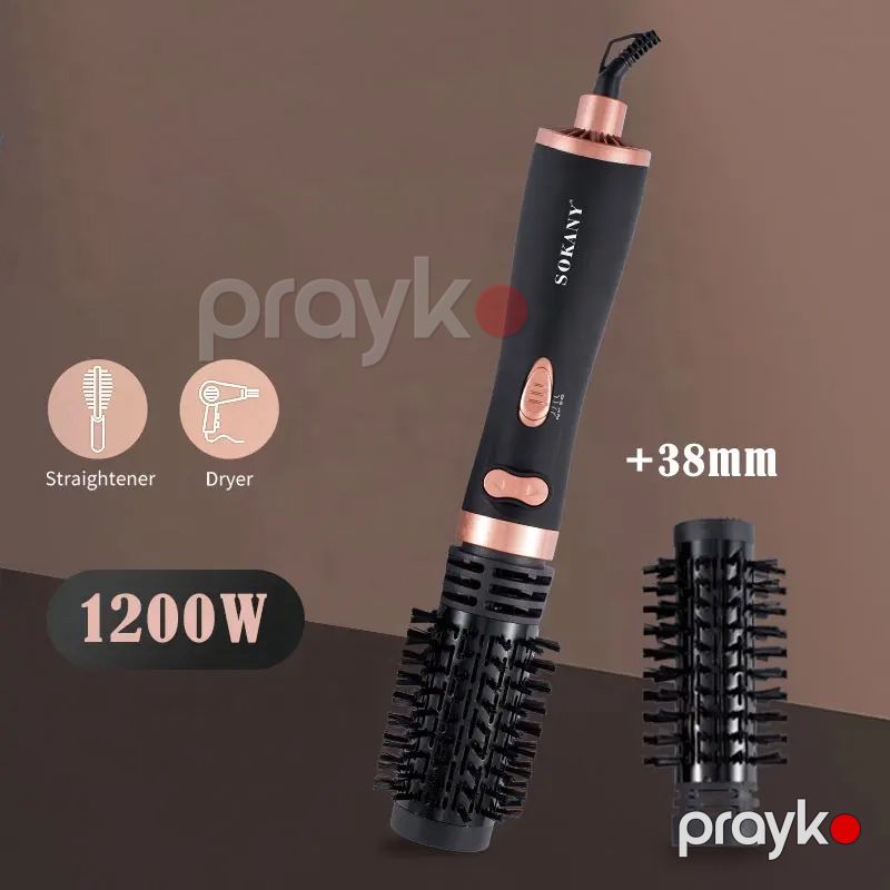 Sokany SK-15006 Çoxfunksiyalı Saç Feni Saç Şəkilləndirici Fen Saç Quruducu Daraqlı Fen 1200W — Fən, Bakı (5)