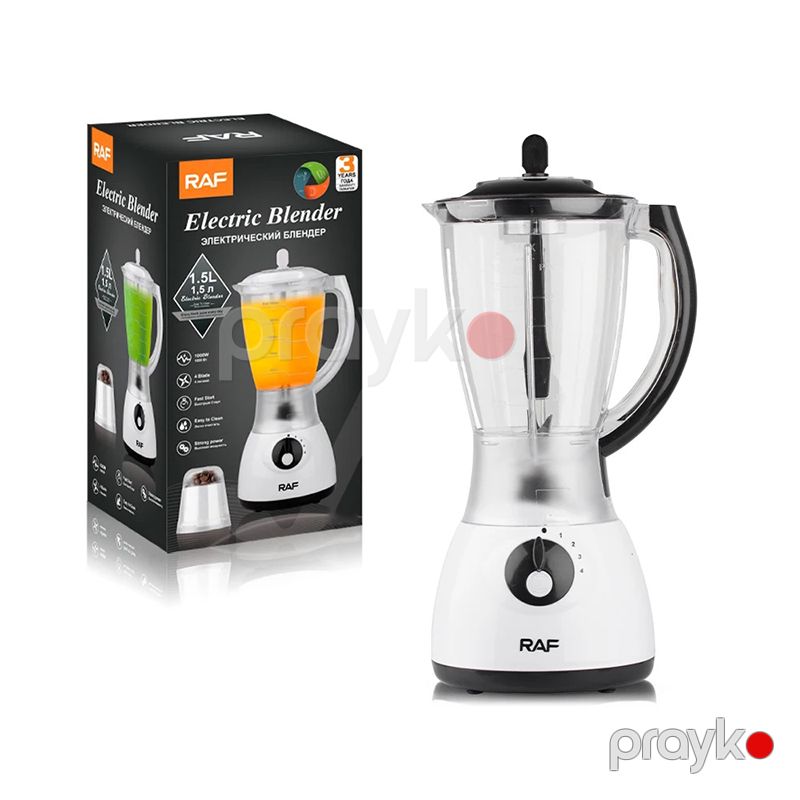 Peşəkar Blender Smoothie Maker 1000W Mətbəx Üçün Professional Yüksək Sürətli Paslanmayan Blender Çoxfunksiyalı RAF Smoothie Blender R.440 — Blenderlər, xırdalayanlar və mikserlər, Bakı (7)