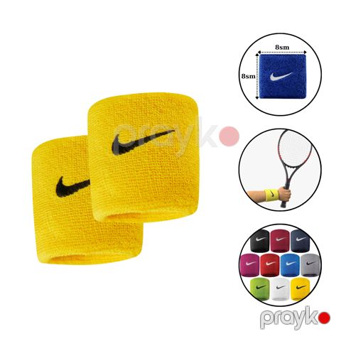 Bilək üçün sarğı Colosseum Nike 1733 pambıq/neylon, 8x8 sm, sarı — Bakı