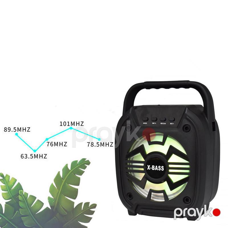 Outdoor Soundbox Stereo Bass Portativ Bluetooth Dinamik Simsiz Karaoke Mikrafonlu 1500mAh Batareya — Elektronika, Bakı (8)