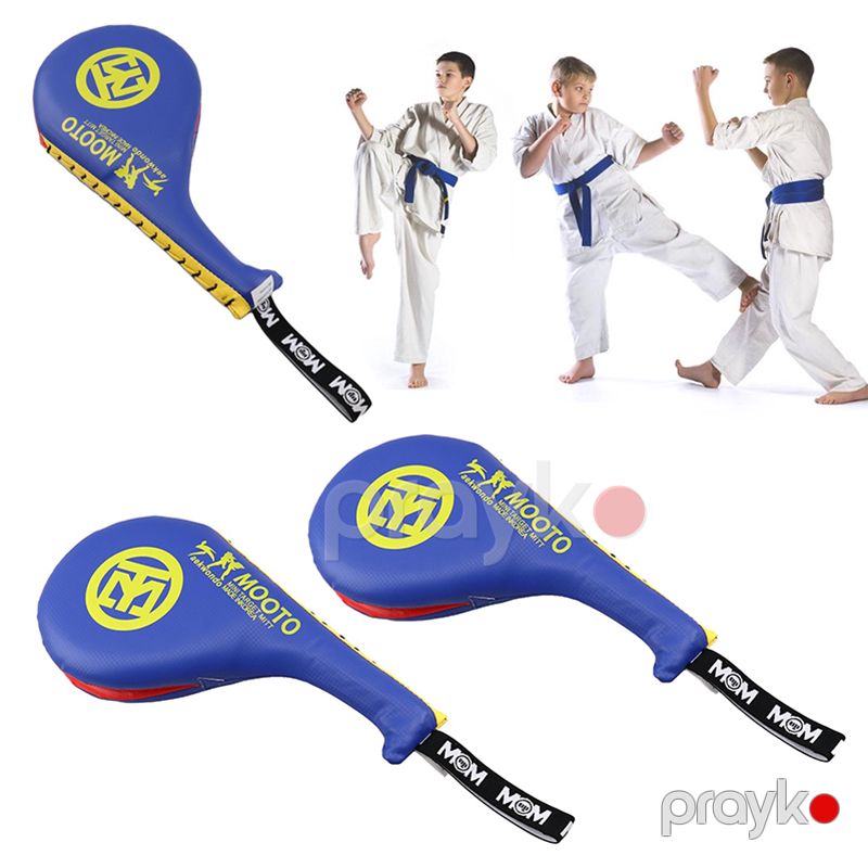 Göy Rəngli Mooto Klassik Taekvando Lapası Dayanıqlı Taekvondo Süngər Ayaq Hədəfi Boks Sanda Məşqo Üçün Kick Pad — İdman, hobi, istirahət, Bakı (3)