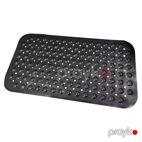 Hamam üçün xalça 9990, 35х70 sm, PVC, qara — Bakı