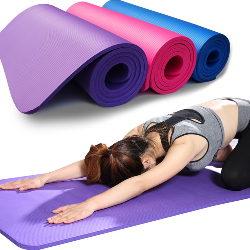 Ekoloji Təmiz Yoga Mat 173 x 60 x 1 sm Nəmə Davamlı — Fitness və yoqa, Bakı (3)