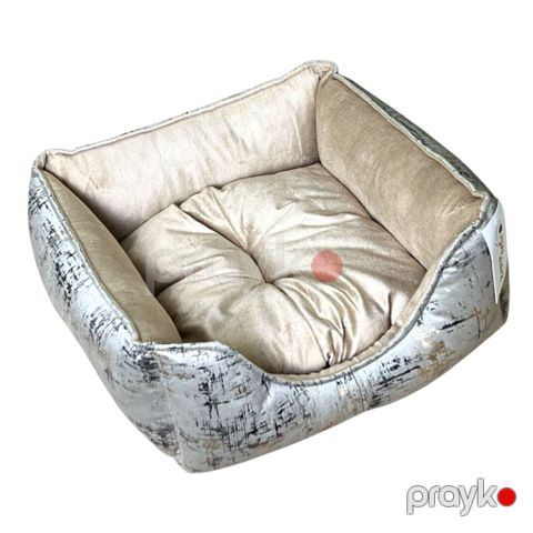 Taxt Zoomir xırda cinsli itlər və pişiklər üçün, 42x42x18 sm, ölçü S, ağ — Bakı
