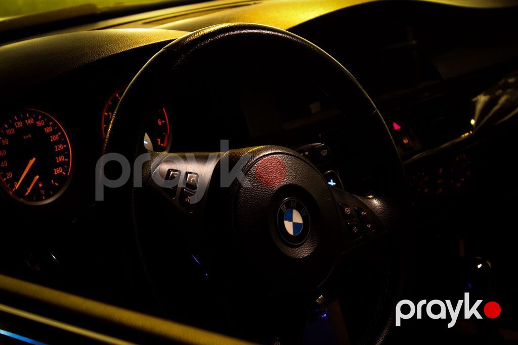 BMW 5 Series (E60) sedan – ağ rəng Xüsusiyyətlər: BMW E60 530i 10-TK-705 — Avtomobillər, Bakı (7)