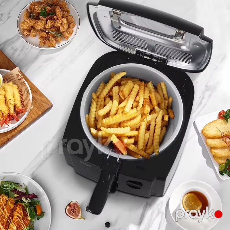 Wınnıng Star ST-9200 Çoxfunksiyalı Elektrikli Qızardıcı Hava Fritözü Elektrikli Qızartma Maşını 1500W — Digər mətbəx texnikası, Bakı (2)