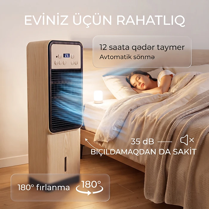 Hər fəsildə ideal hava: 4-ü 1-də çoxfunksiyalı ekonomik döşəmə kondisioneri. İstər isti yay, istər soyuq qış – evinizdə hər zaman mükəmməl mikroiqlim. Soyutma və isitmə bir cihazda — Mallar, Bakı (5)