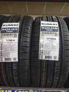 Kumho TA31 təkərləri 21545 R17 — Bakı