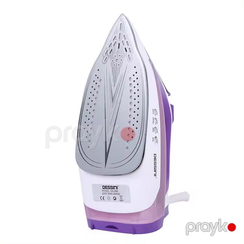 Dessını DS-888 Paslanmayan Polad Altlıqlı Buxarlı Ütü 2600W Gücündə Yüksək Keyfiyyətli Elektrikli Peşəkar Buxarlı Ütü — Ev texnikası, Bakı (3)