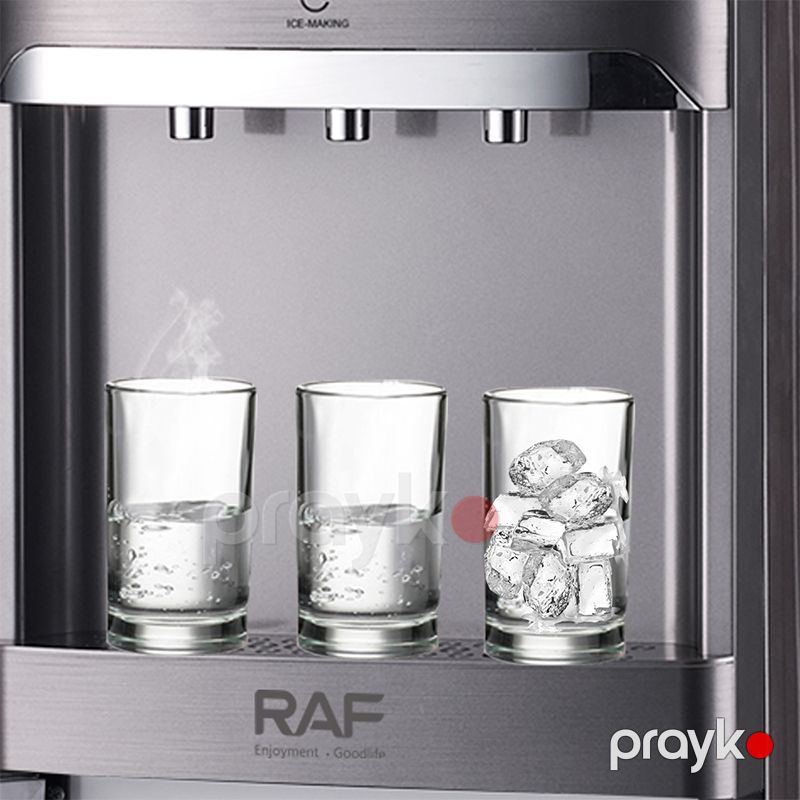 RAF R.11004 Buz hazırlama funksiyasına malik, isti, soyuq və normal su çıxışı olan dispenser, ev və ofis istifadəsi üçün uyğun dispenser — Ev texnikası, Bakı (2)