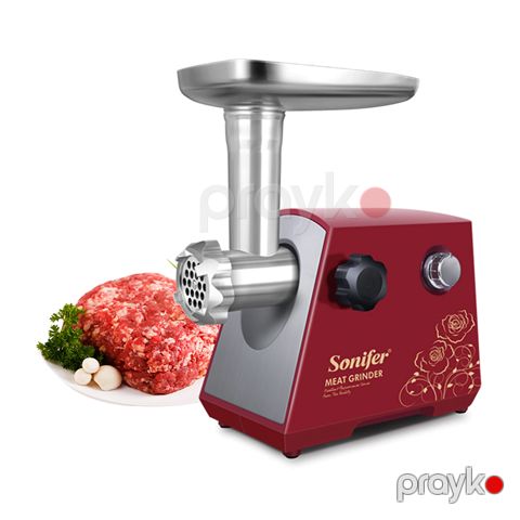 Sonifer SF-5002 Yüksək Keyfiyyətli Elektrikli Ətçəkən Maşın Yüksək Güclü 1200W — Bakı