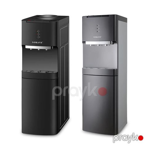 Sokany SK-09001 Ofis Üçün Su Soyuducu Dispenser 3 Kranlı Soyuducu Su Dispenseri Soyuq, İsti və Normal Su Temperaturuna Sahib Soyuducu — Bakı