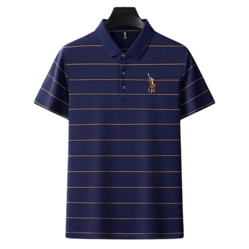 Polo yüksək keyfiyyətli və dəbli qısaqol kişi köynəyi — Men's clothing