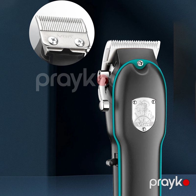 VGR V-123 Professional Kabelli Saç Təraş Maşını Tənzimlənən Uzunluqlu Yüksək Güclü Trimmer — Usturalar, trimmerler və epilyatorlar, Bakı (6)