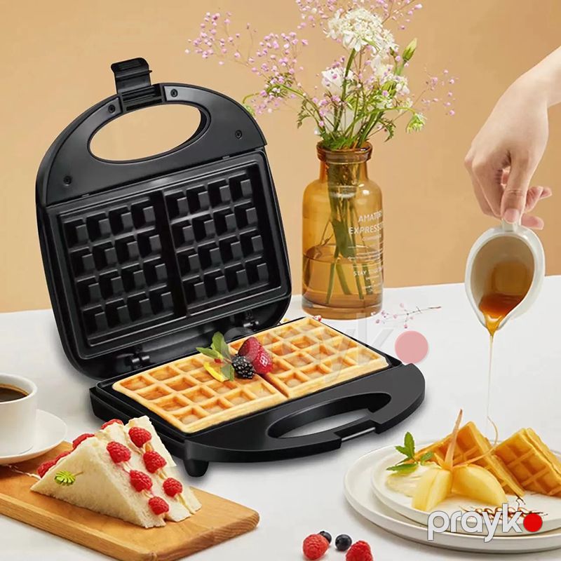 Sonıfer SF-6138 Çoxfunksiyalı Elektrikli Toster Sandviç Vafli Toster 750W — Toster və vaflyasıcı, Bakı (6)