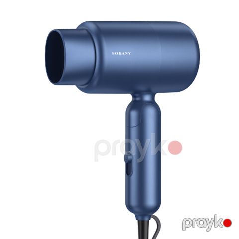 Sokany SK-14029 - Hava Feni 1200W Güc Portativ Saç Qurutma Maşını 2 Sürətli İon Texnologiyalı Saç Qurutma Maşını Qatlana bilən Hava Feni — Bakı