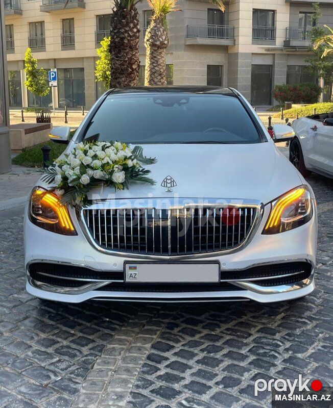 Mercedes S class 2019 il — Minik avtomobili icarəsi, Bakı (6)
