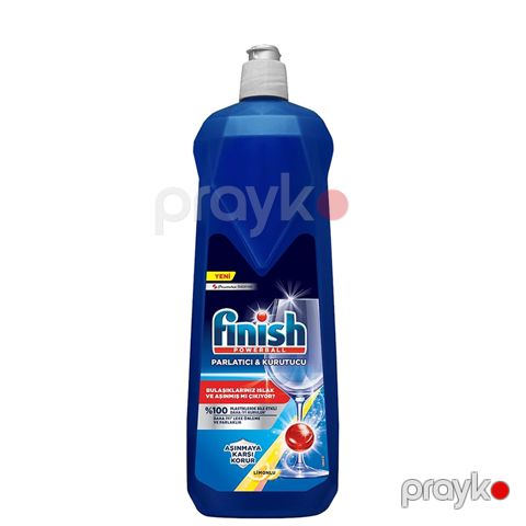 Finish Bulaşık Makinesi Parlatıcı & Kurutucu Limonlu 800ml Yeni Finish Powerball Qab Yuyucu Maye Toz — Bakı