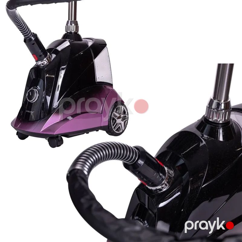 Sokany Geyim Buxarlandırıcı Stend 2.8 Litr 3600 Vatt Model SK-12012 Buxarlı Ütü Sokany SK-12012 — Ev texnikası, Bakı (2)