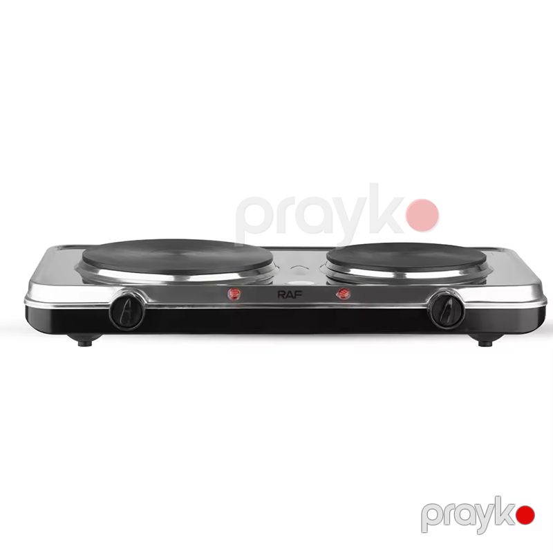 RAF R.8007B Elektrikli İki Ocaqlı Qızdırıcı Portativ Qızdırıcı Pilitə 2500W — Plitələr, Bakı (3)