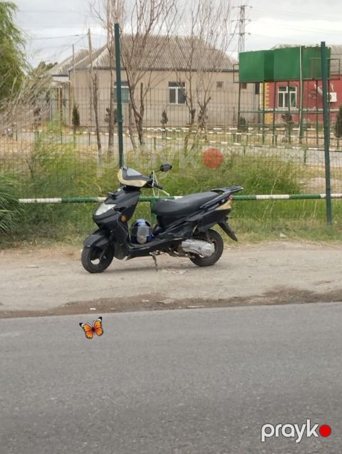 Motosiklet 450m benzinlə işləyir sənətləri qaydasindadi unvan — Bakı