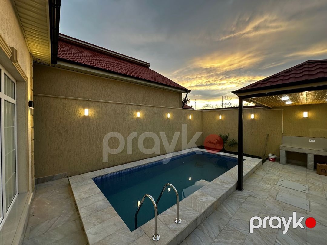 Satılır 4 otaqlı həyət evi/bağ evi 140 m² — Ev, villa, Bakı (4)