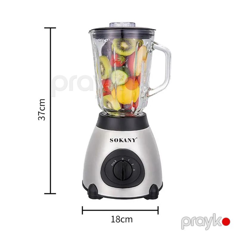 Çoxfunksiyalı Sokany Mətbəx Blenderi Portativ Meyvə Mikseri 400V Gücə Mexsus Qida Dərəcəli Paslanmaz Polad — Blenderlər, xırdalayanlar və mikserlər, Bakı (5)