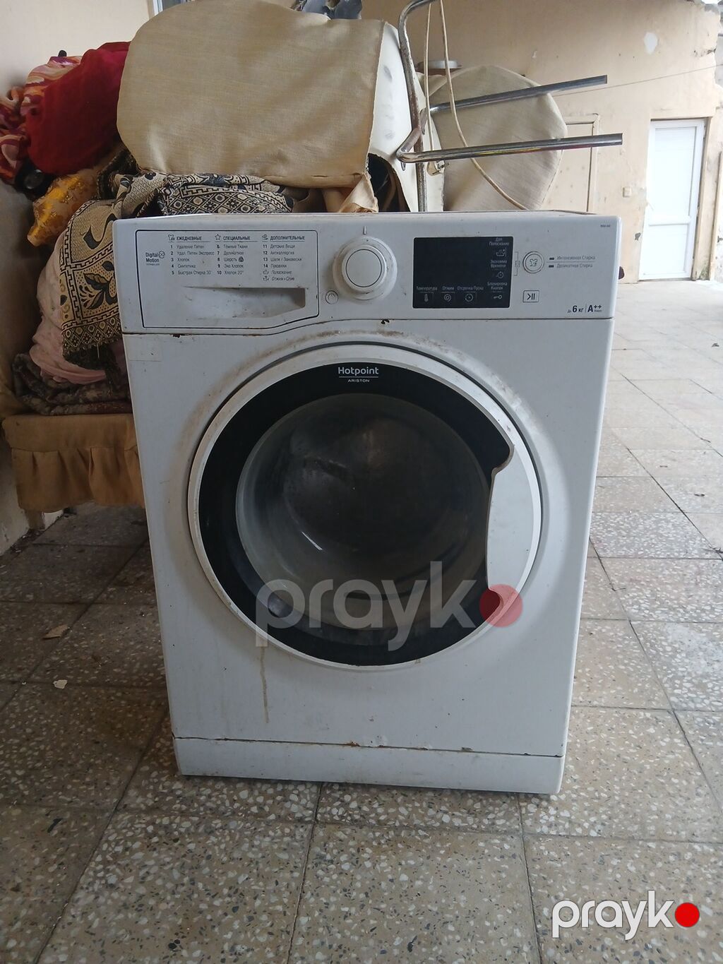 Hotpoint ön yükleməli paltaryuyan maşın İşlək Vəzyətdə - Baraban — Çamaşır maşınları, Digah (3)
