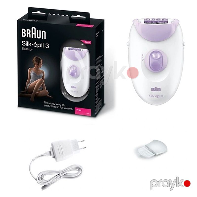 2 Sürət Ayarlı Braun Silk-Epil Bədən Epilyatoru 20 Mikro Maqqaşlı Smartligt Smart Light Texnologiyasına Sahib Epilator — Usturalar, trimmerler və epilyatorlar, Bakı (7)