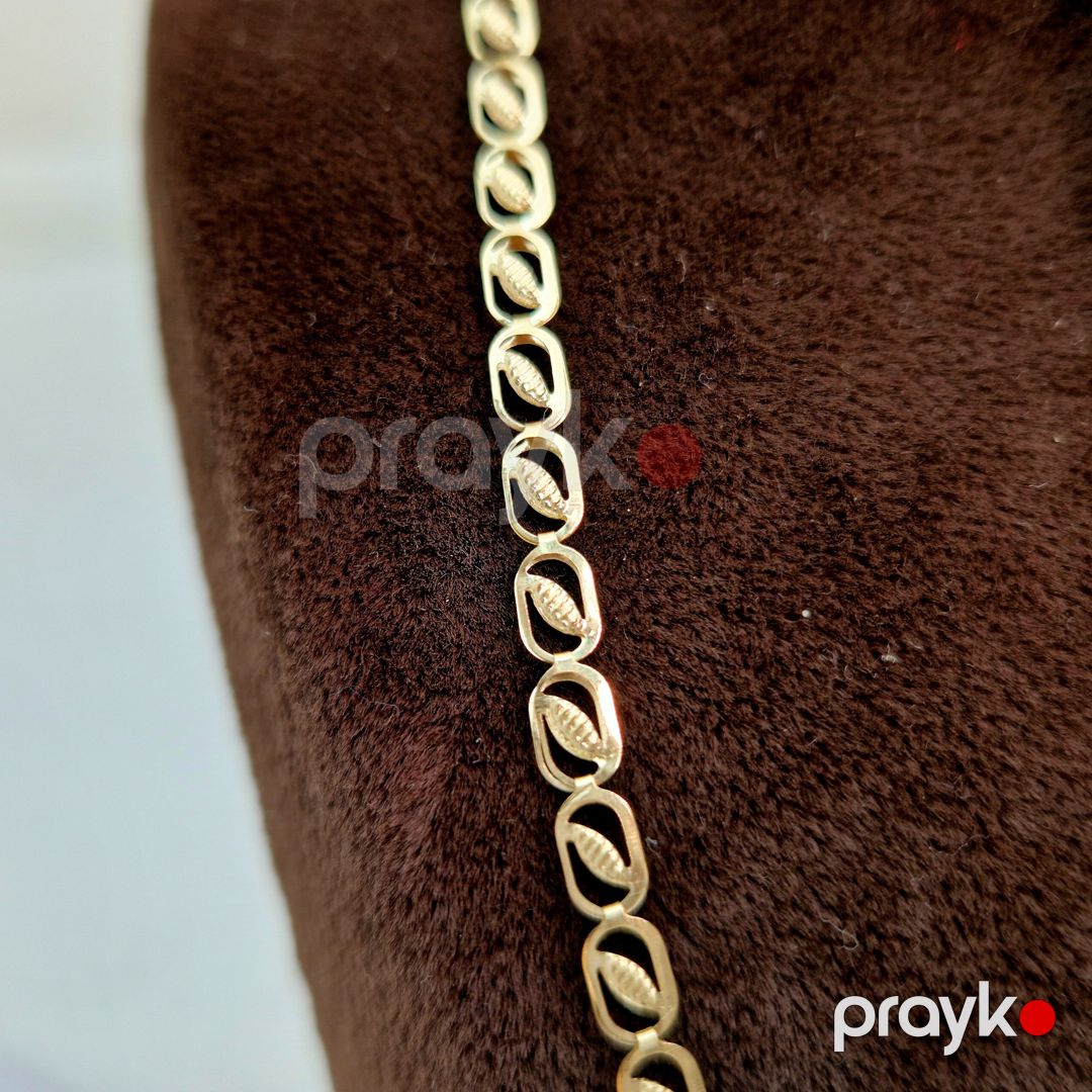 Zinət dəsti zəncir və qolbaq Azgold 10469, qızıl 585 əyar VJ631467 No Brand — Mallar, Bakı (2)