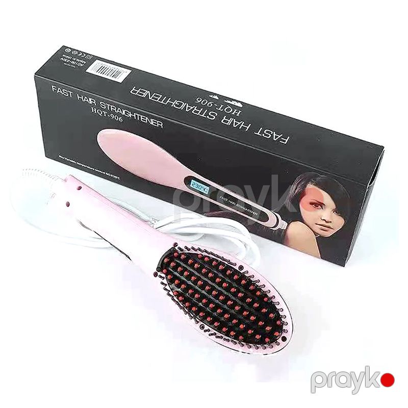 Straightener HQT-906 Saç Düzləşdirici Fen Daraqlı Saç Düzləşdirici — Fən, Bakı (2)